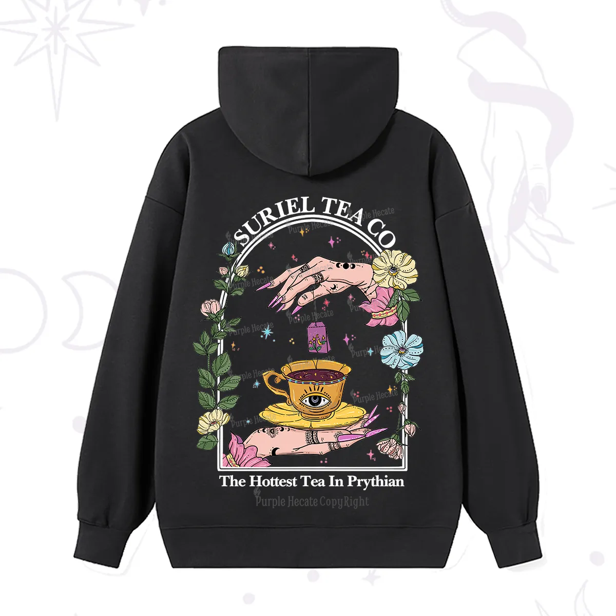 Purplehecate The Hottest Tea in Prythian Hoodie