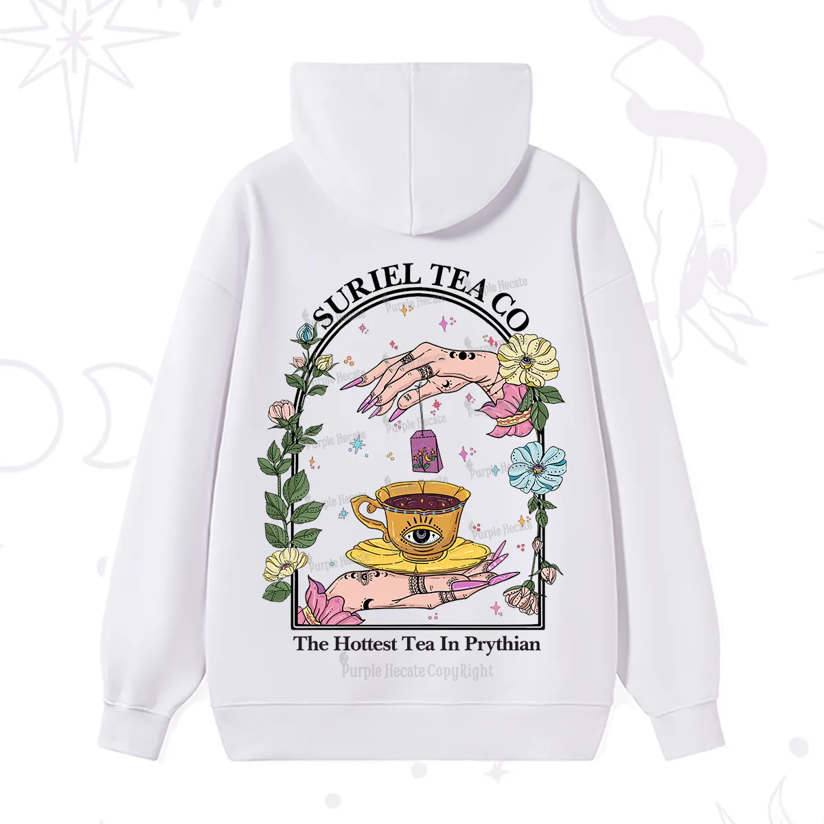 Purplehecate The Hottest Tea in Prythian Hoodie