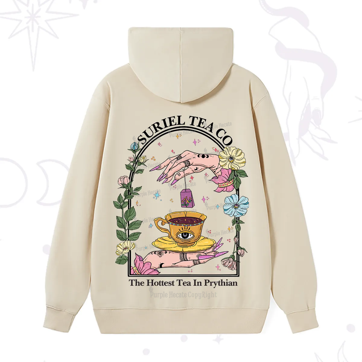 Purplehecate The Hottest Tea in Prythian Hoodie