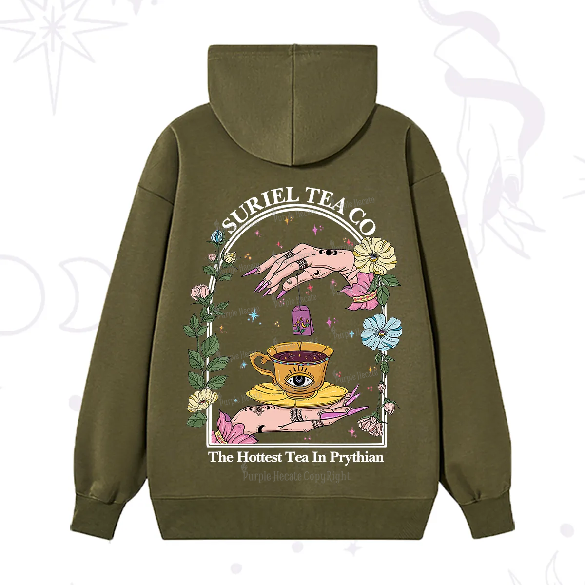 Purplehecate The Hottest Tea in Prythian Hoodie