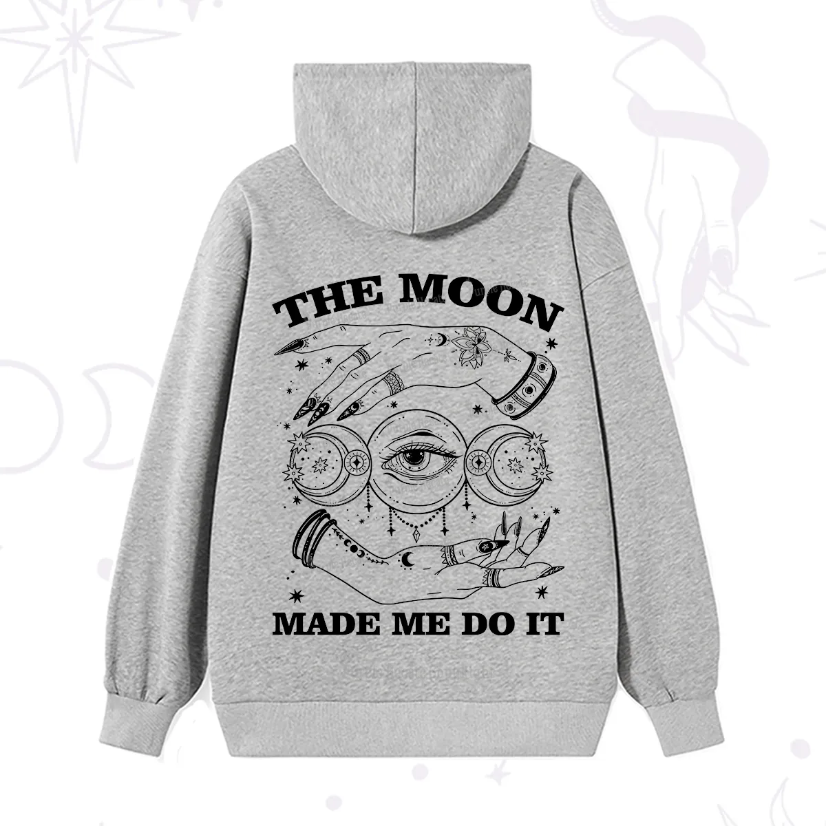 Purplehecate Funny The Moon Made Me Do It Hoodie