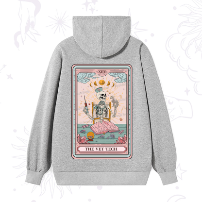 Purplehecate The Vet Tech Tarot Card Hoodie