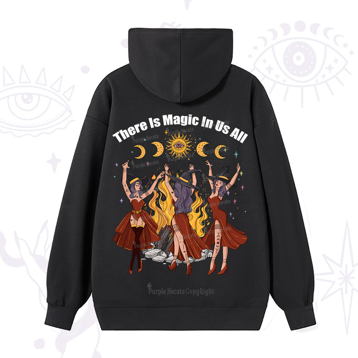 Purplehecate There Is Magic In Us All Hoodie