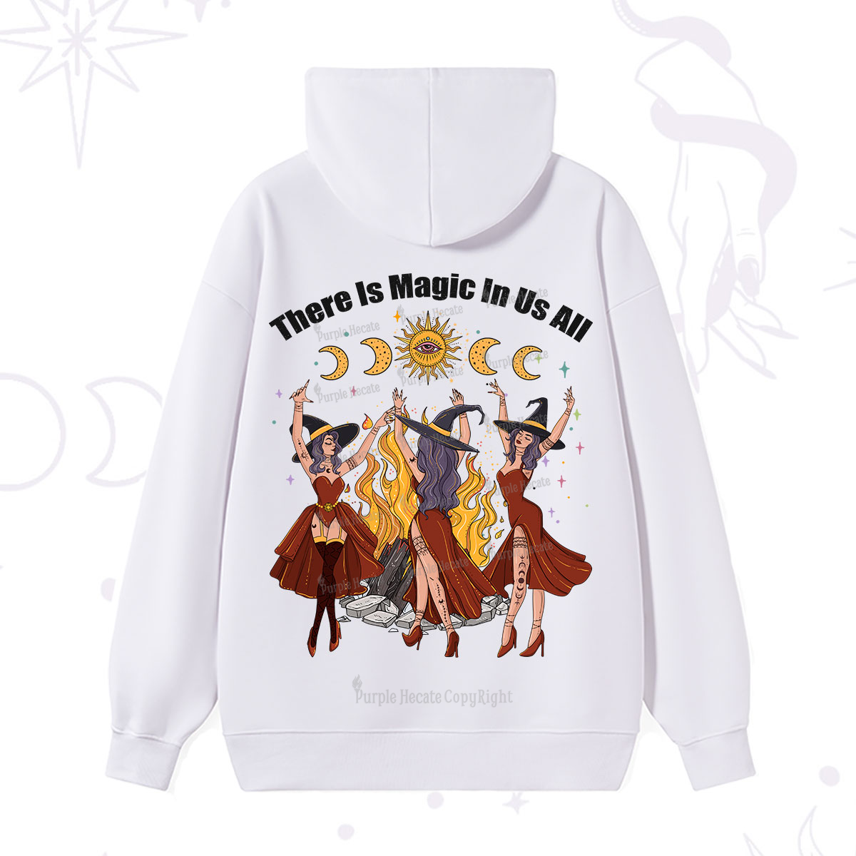 Purplehecate There Is Magic In Us All Hoodie