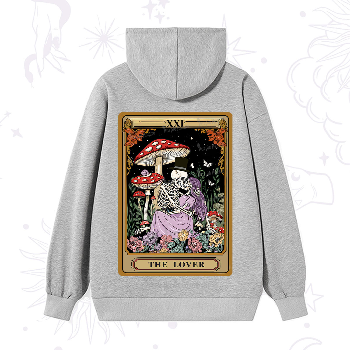 Purplehecate The Vintage Lover Tarot Hoodie
