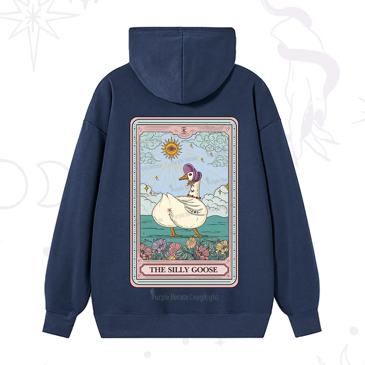Purplehecate The Silly Goose Tarot Hoodie