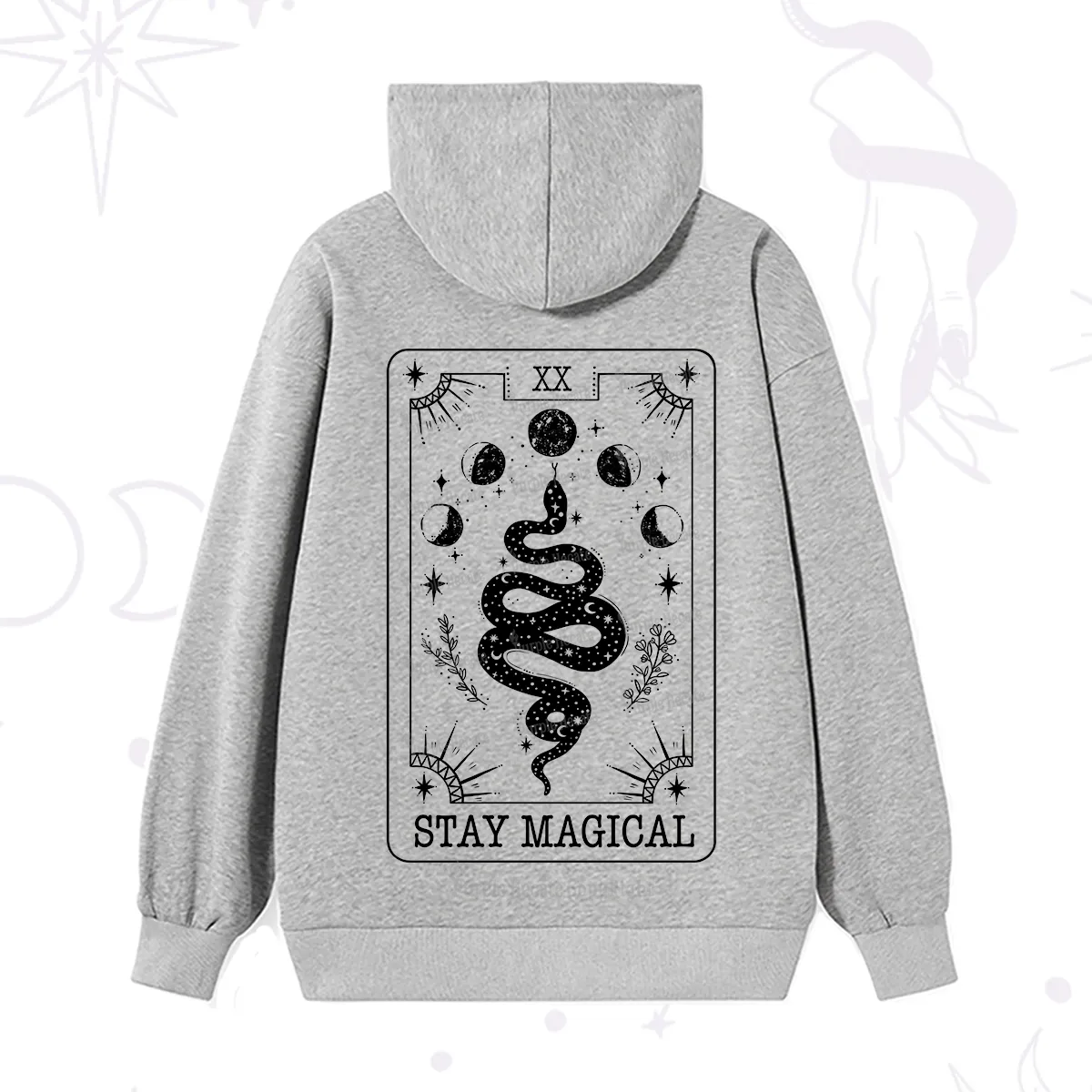 Purplehecate The Stay Magical Tarot Hoodie