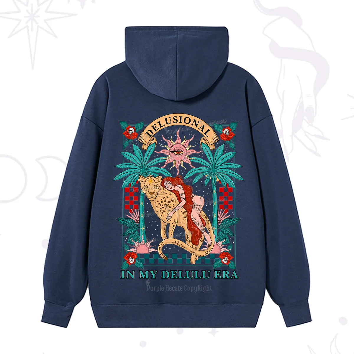 Purplehecate In My Delulu Era Hoodie