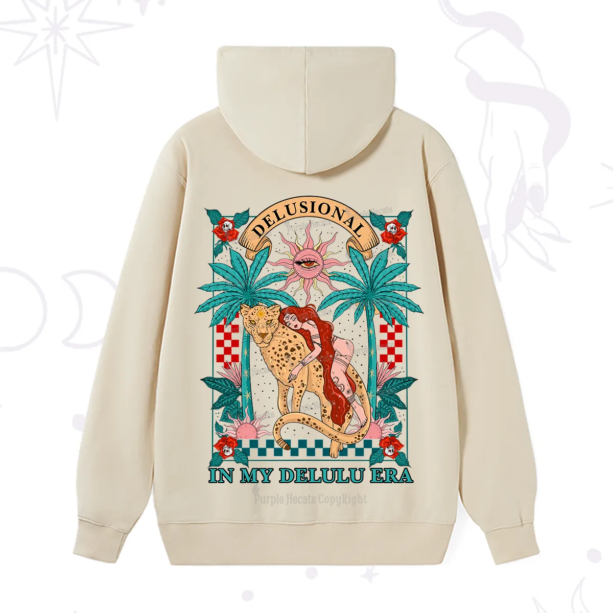 Purplehecate In My Delulu Era Hoodie