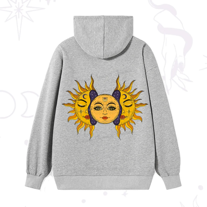 Purplehecate Celestial Twin Suns Hoodie