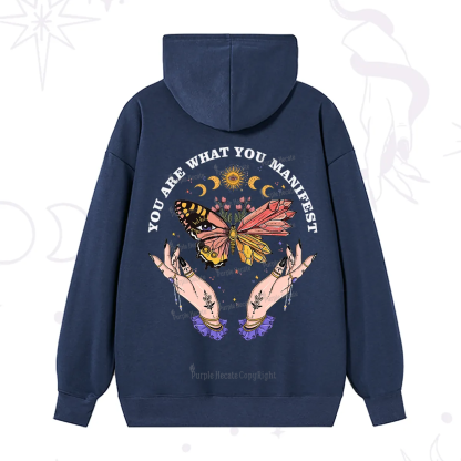 Purplehecate You Are What You Manifest Hoodie