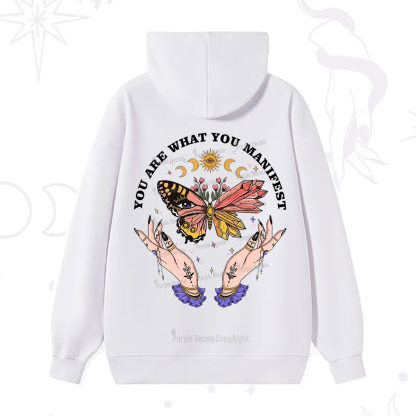 Purplehecate You Are What You Manifest Hoodie