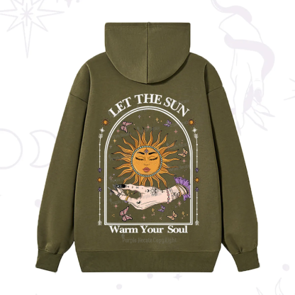 Purplehecate Let The Sun Warm Your Soul Hoodie