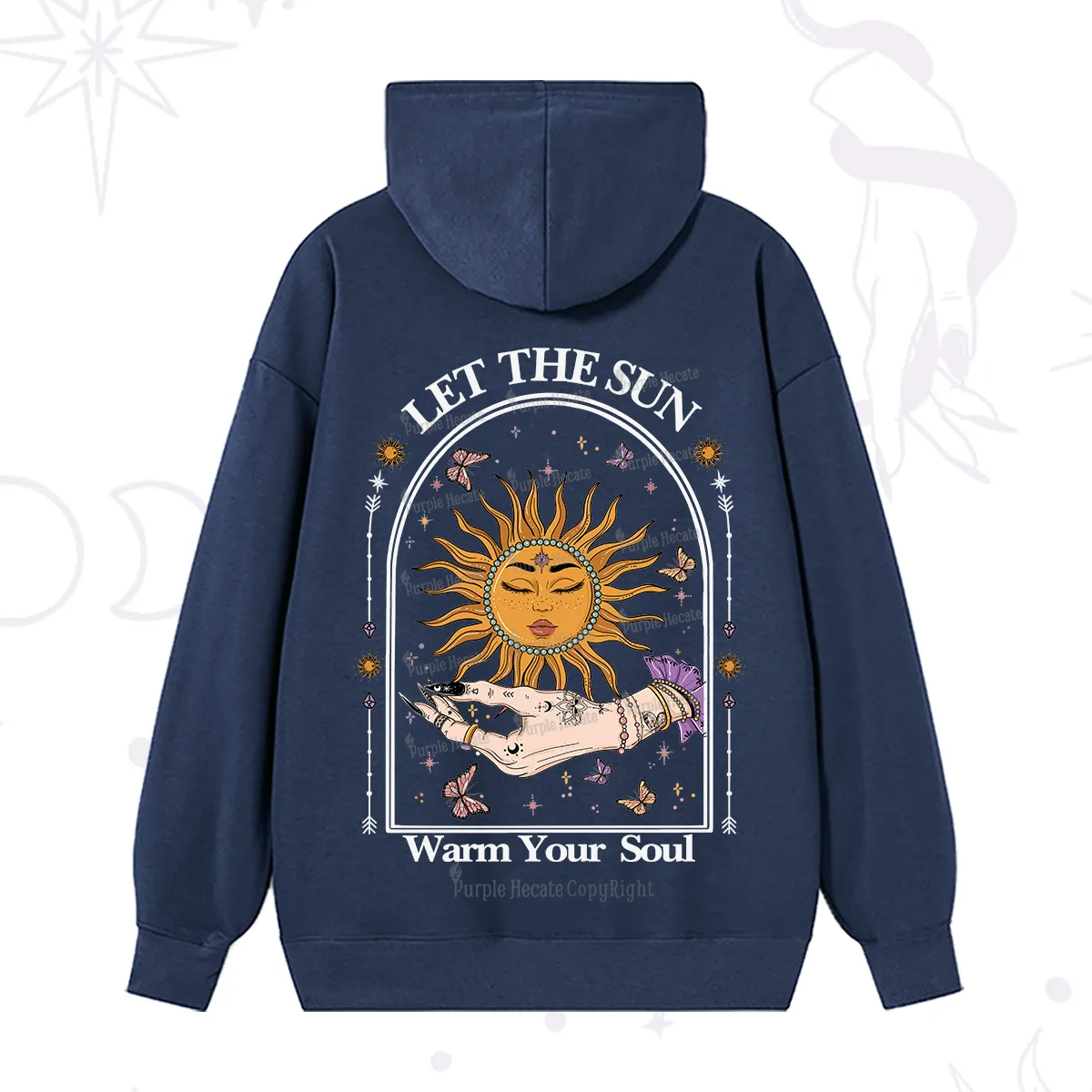 Purplehecate Let The Sun Warm Your Soul Hoodie
