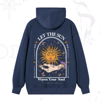 Purplehecate Let The Sun Warm Your Soul Hoodie