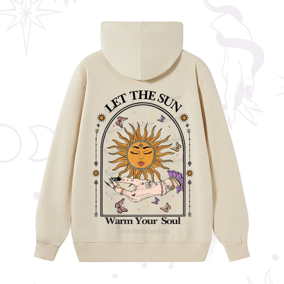 Purplehecate Let The Sun Warm Your Soul Hoodie