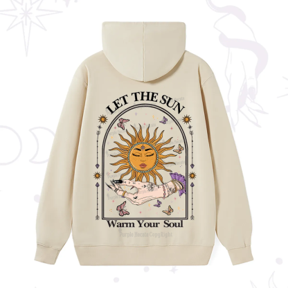 Purplehecate Let The Sun Warm Your Soul Hoodie