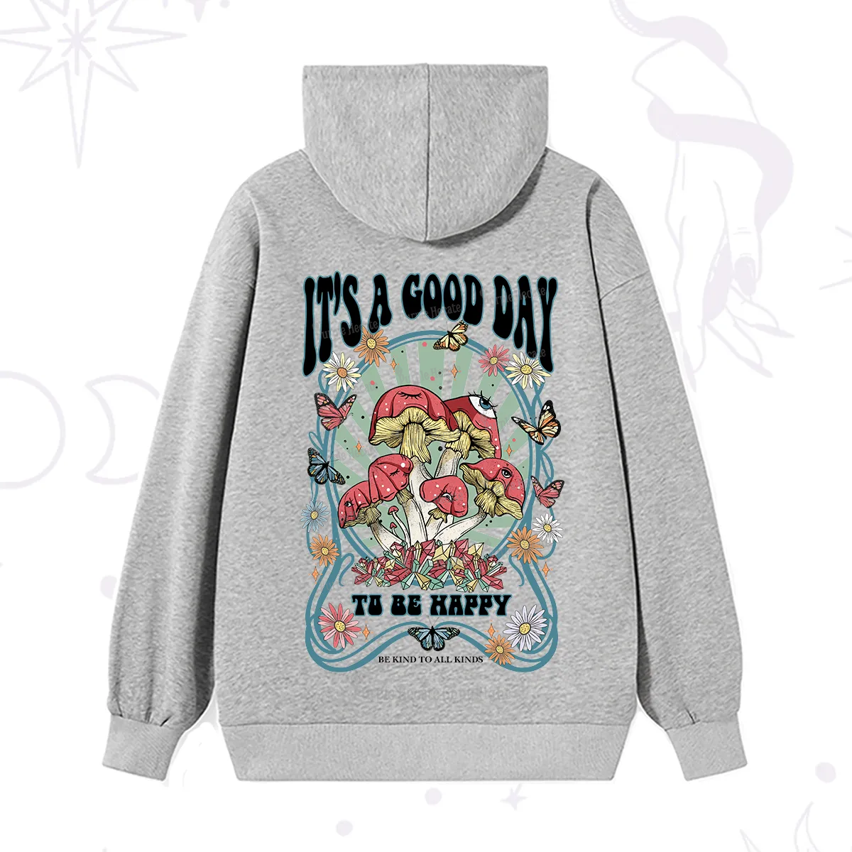 Purplehecate It's A Good Day To Be Happy Hoodie