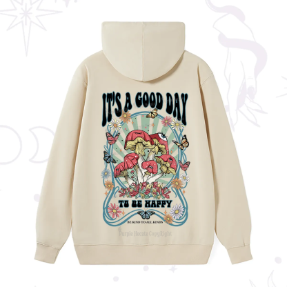 Purplehecate It's A Good Day To Be Happy Hoodie
