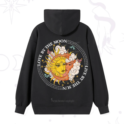 Purplehecate Live By The Sun Love By The Moon Hoodie