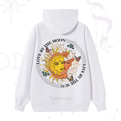 Purplehecate Live By The Sun Love By The Moon Hoodie