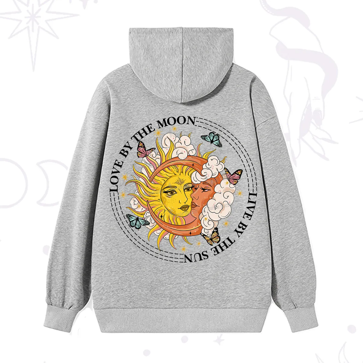 Purplehecate Live By The Sun Love By The Moon Hoodie