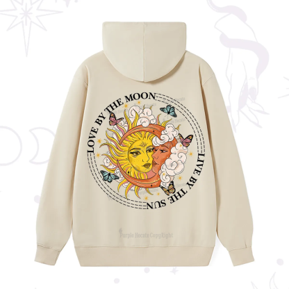 Purplehecate Live By The Sun Love By The Moon Hoodie
