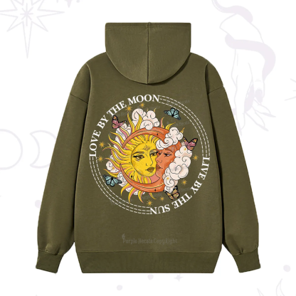 Purplehecate Live By The Sun Love By The Moon Hoodie