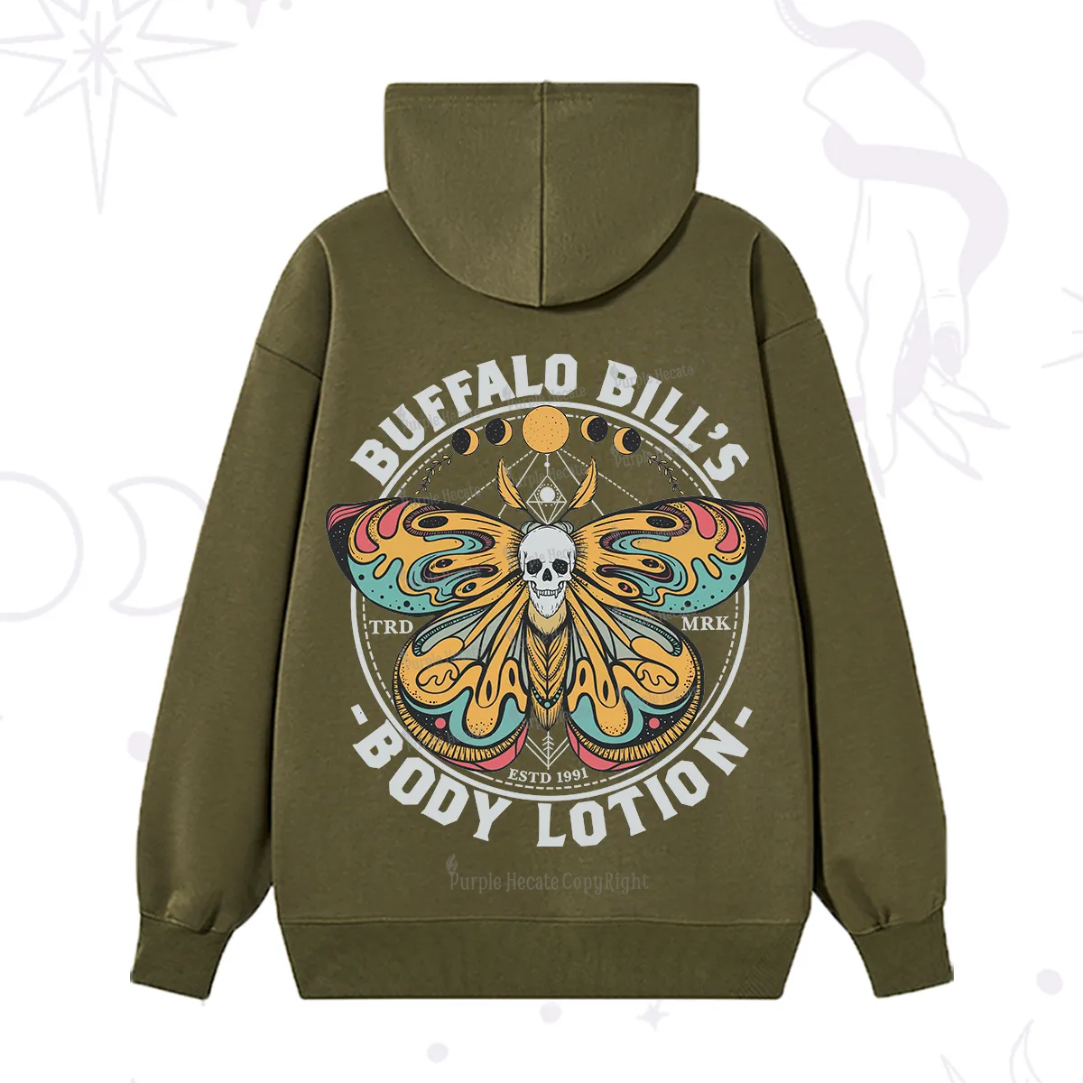 Purplehecate Buffalo Bill Hoodie