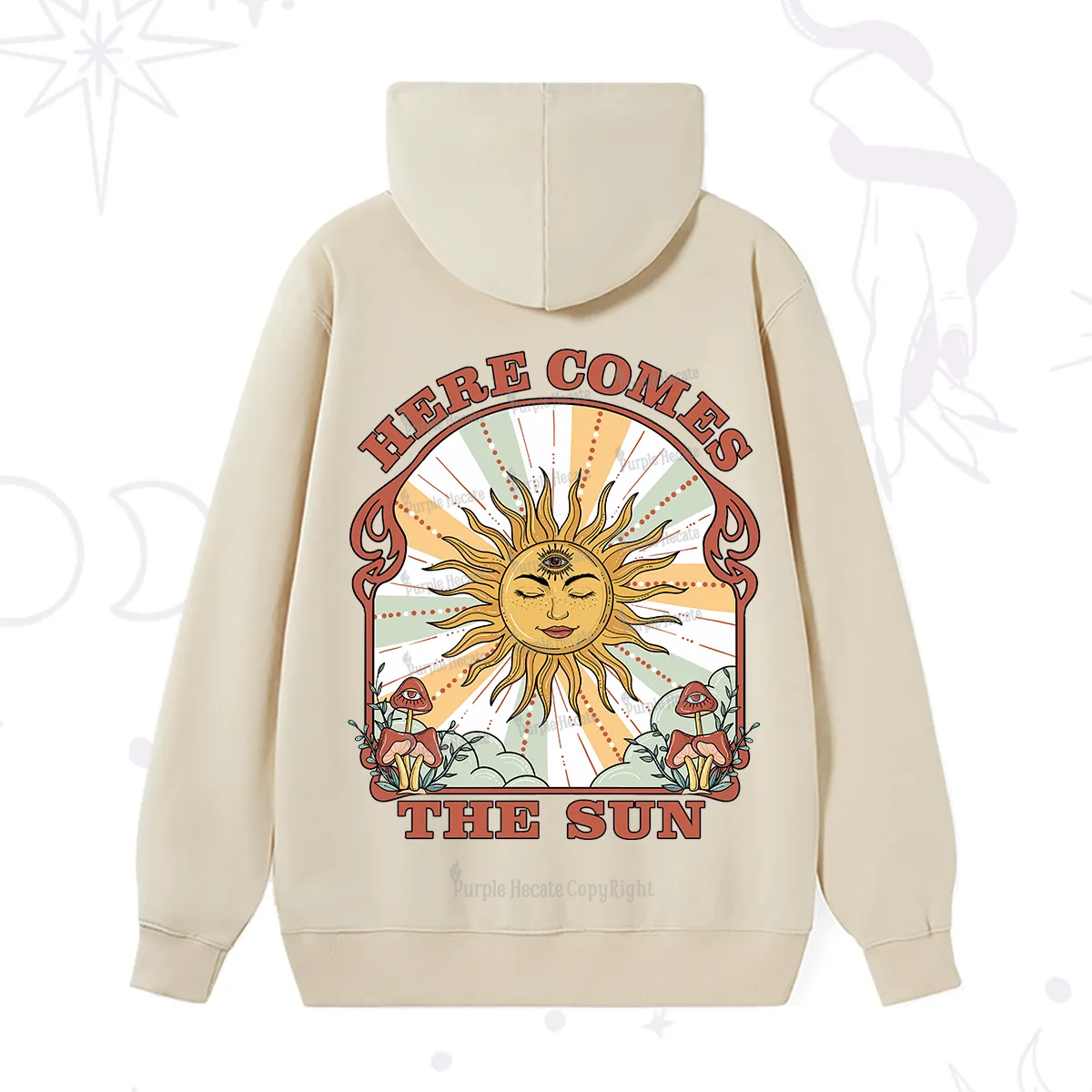 PurplehecateHere Comes The Sun Hoodie