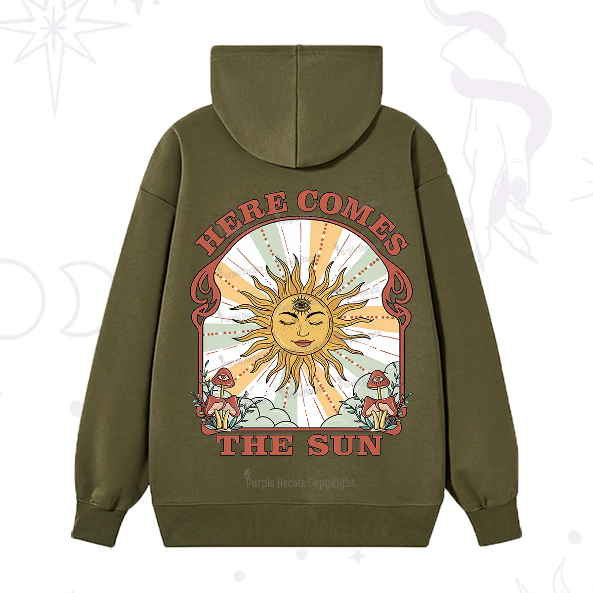 PurplehecateHere Comes The Sun Hoodie