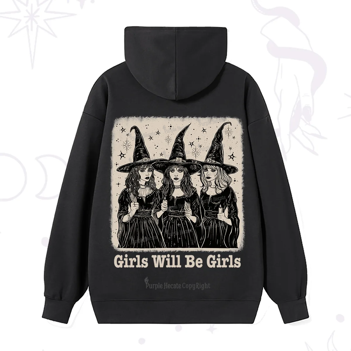 Purplehecate Girls Will Be Girls Hoodie