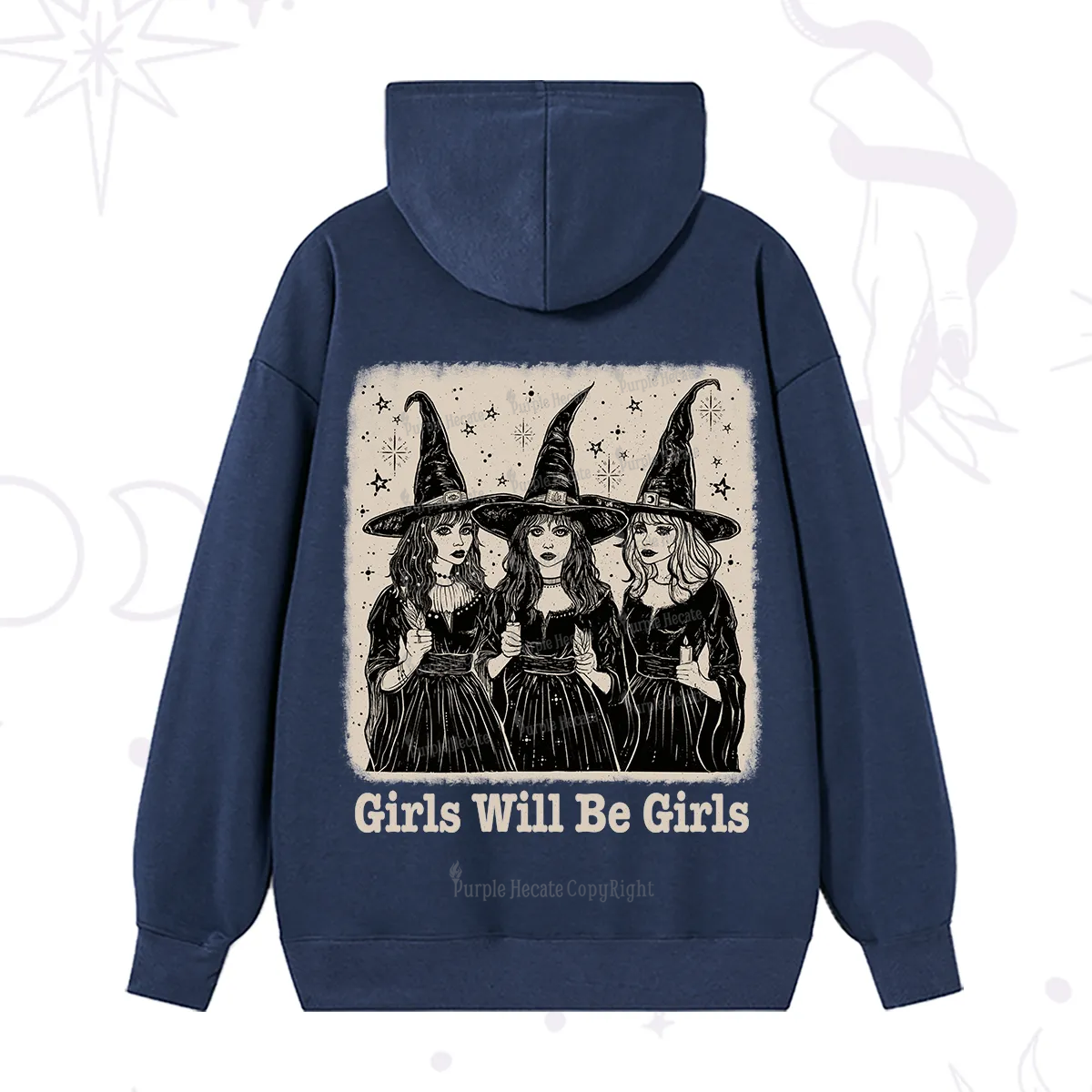 Purplehecate Girls Will Be Girls Hoodie