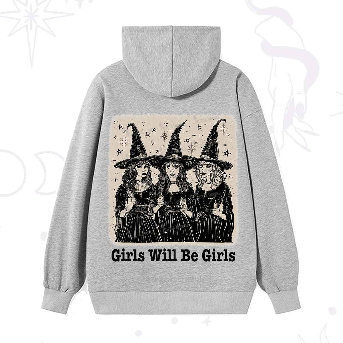 Purplehecate Girls Will Be Girls Hoodie