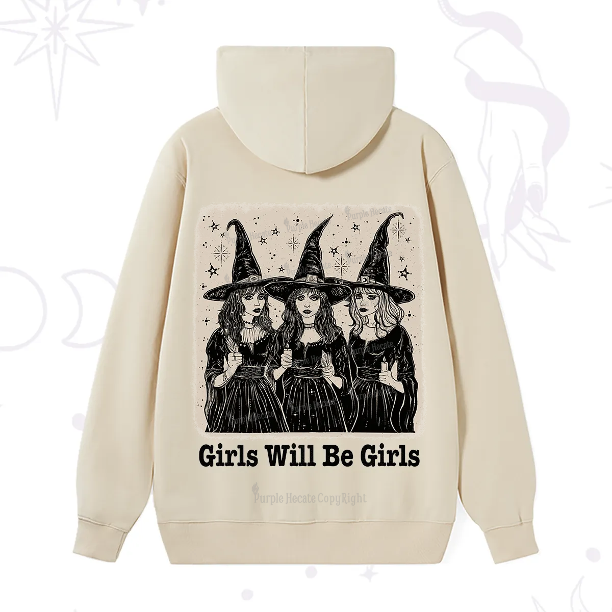Purplehecate Girls Will Be Girls Hoodie