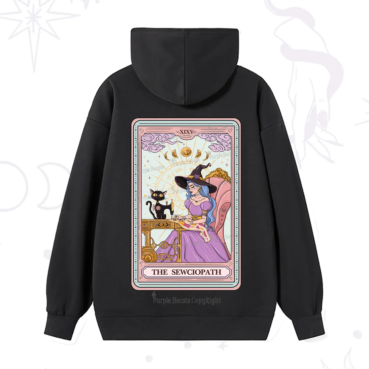Purplehecate The Sewciopath Tarot Hoodie