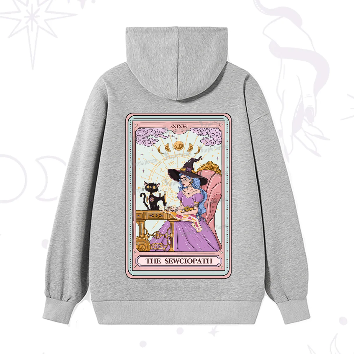 Purplehecate The Sewciopath Tarot Hoodie