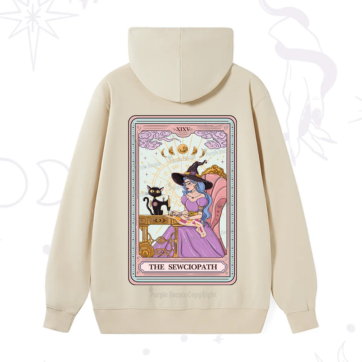 Purplehecate The Sewciopath Tarot Hoodie