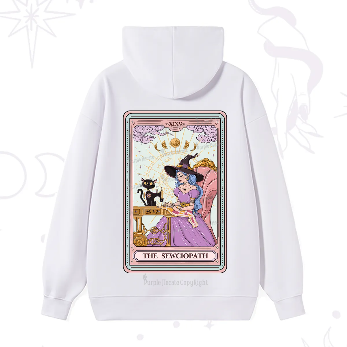 Purplehecate The Sewciopath Tarot Hoodie