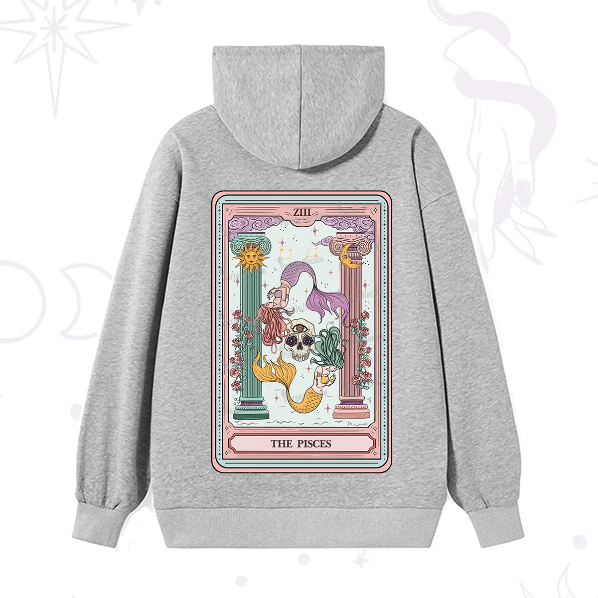 Purplehecate The Pisces Goddess Tarot Hoodie