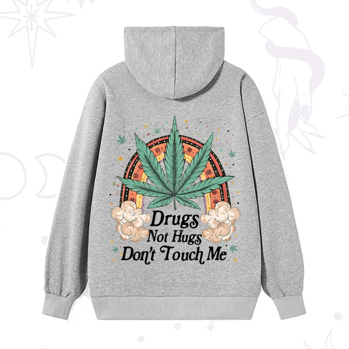 Purplehecate Drugs Not Hugs Hoodie