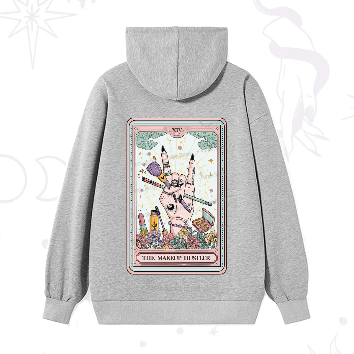 Purplehecate The Makeup Hustler Tarot Hoodie