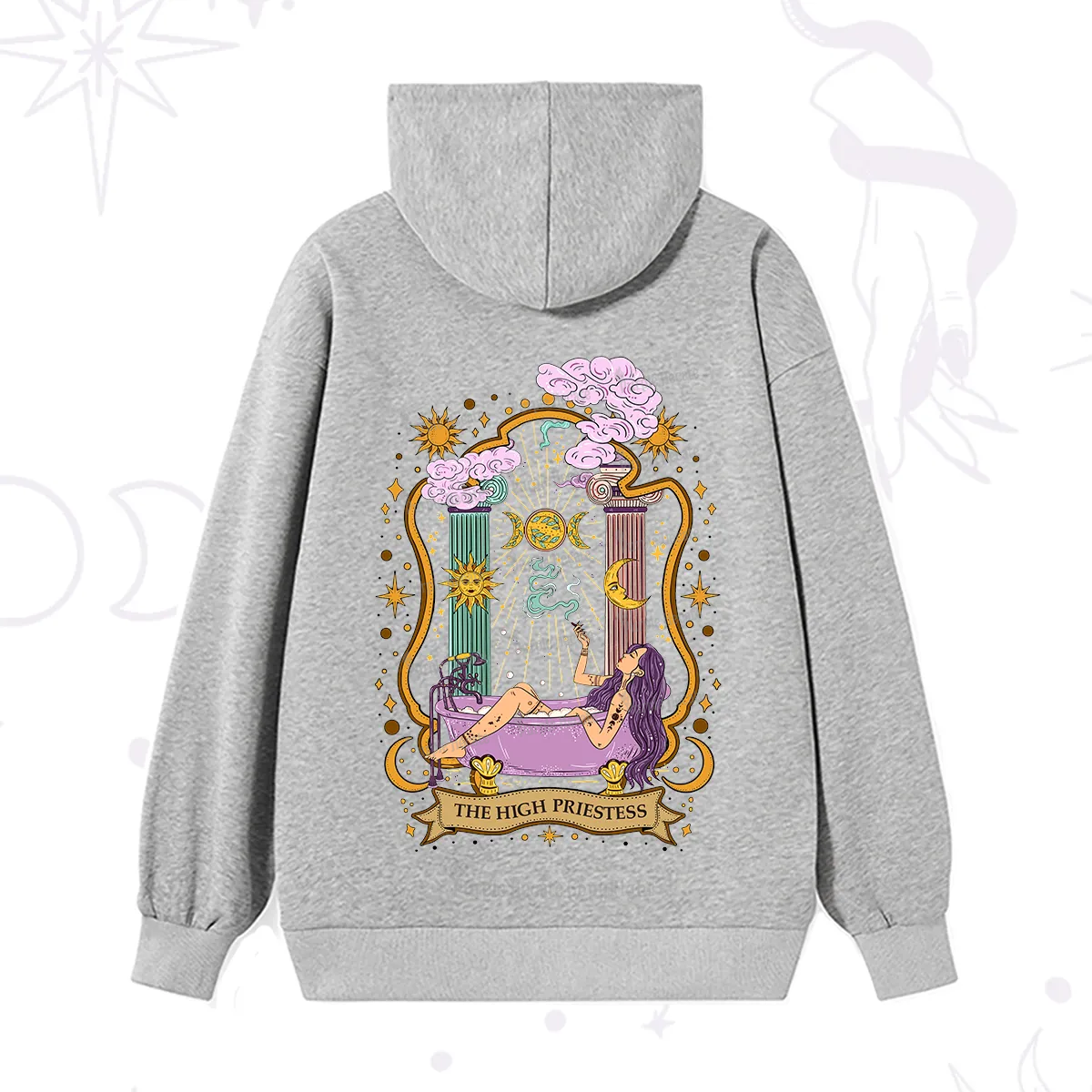 Purplehecate The High Priestess Goddess Hoodie