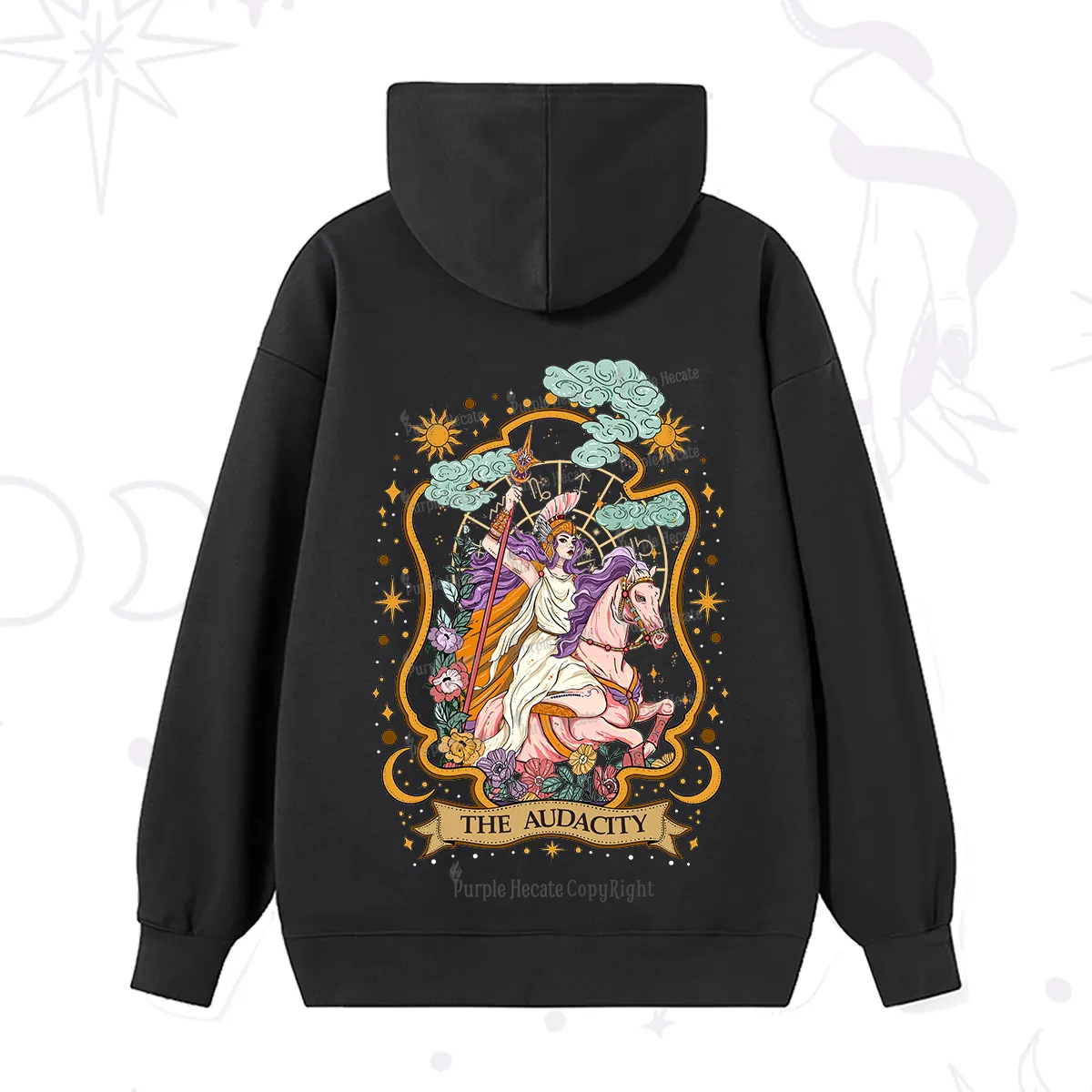 Purplehecate The Audacity Goddess Hoodie