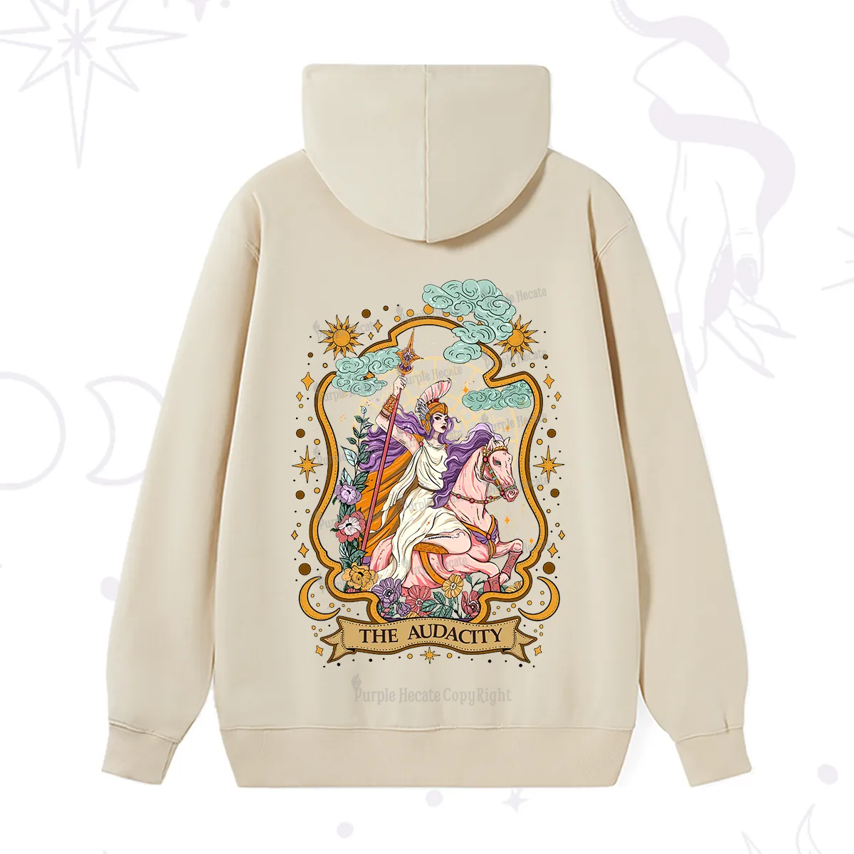 Purplehecate The Audacity Goddess Hoodie