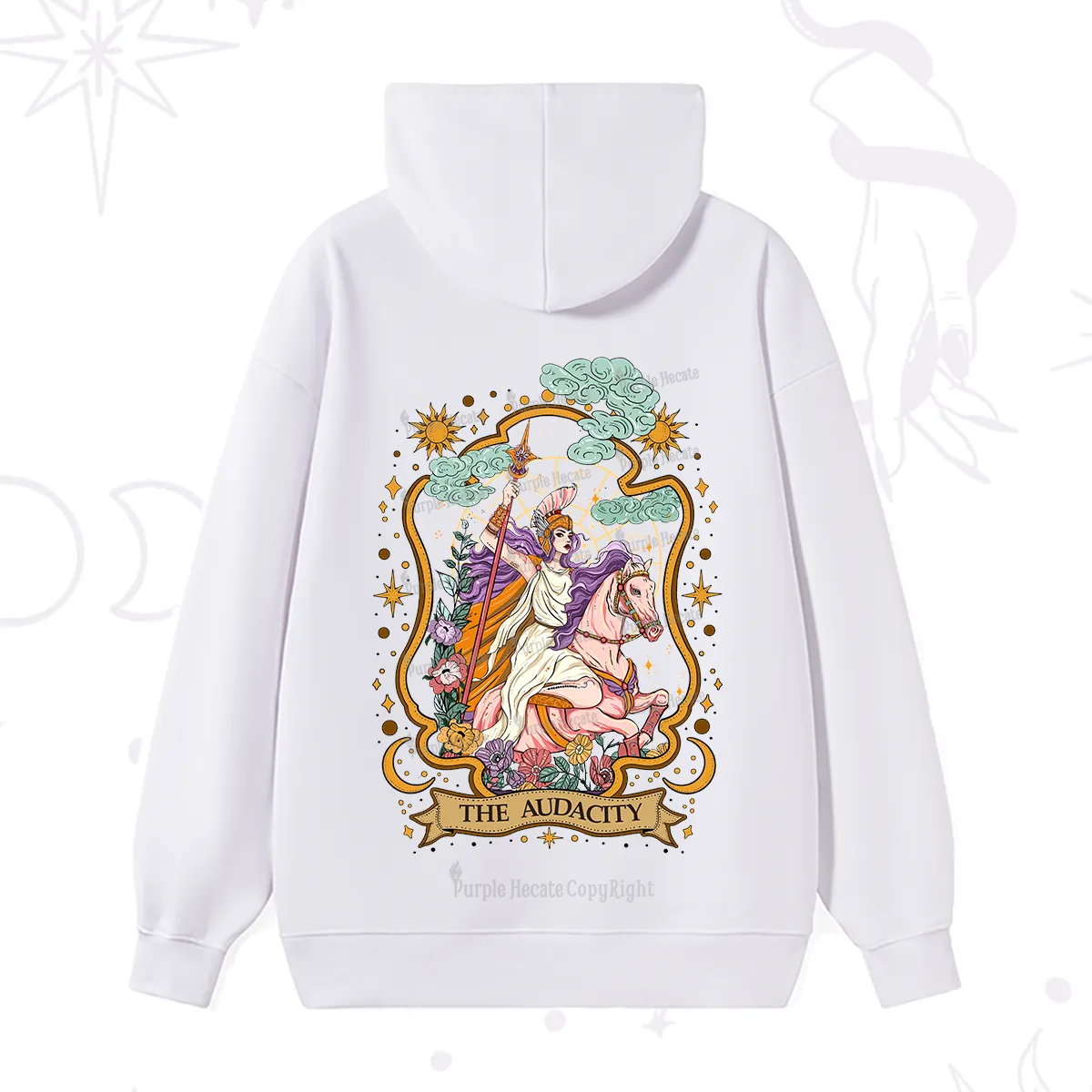 Purplehecate The Audacity Goddess Hoodie