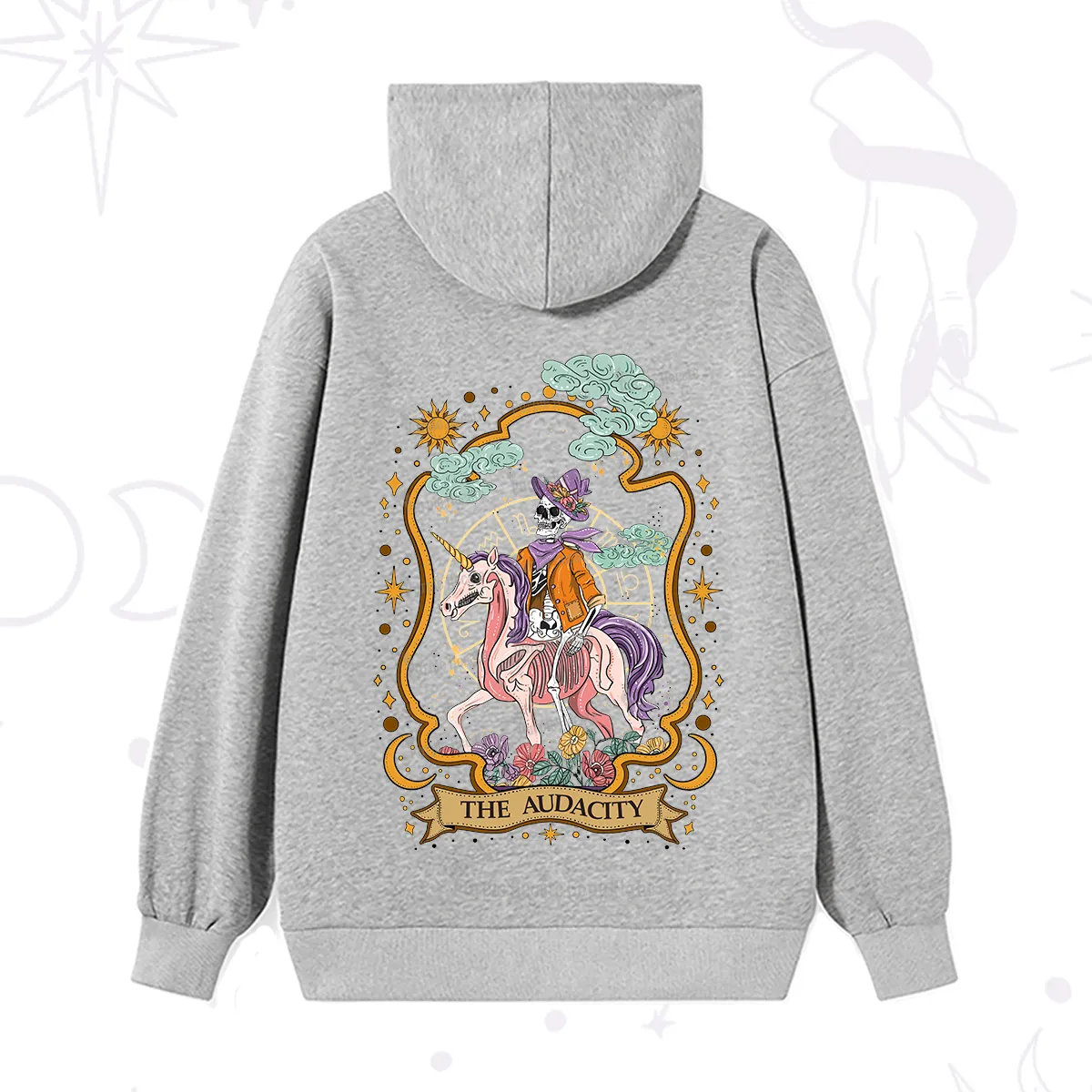Purplehecate The Audacity Skeleton Hoodie