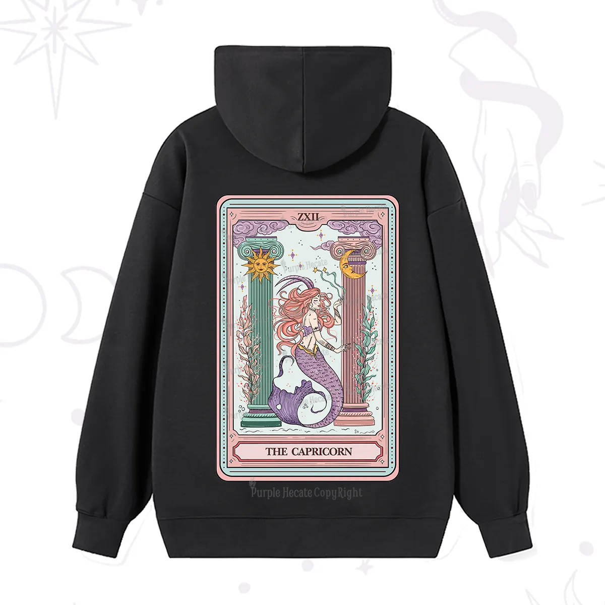 Purplehecate The Capricorn Goddess Tarot Hoodie