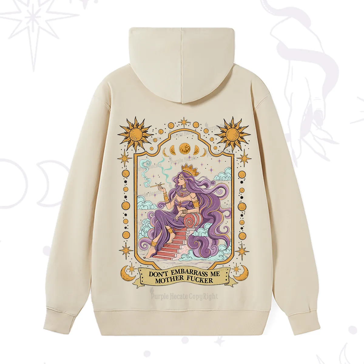 Purplehecate Don't Embarrass Me Mother Fucker Hoodie
