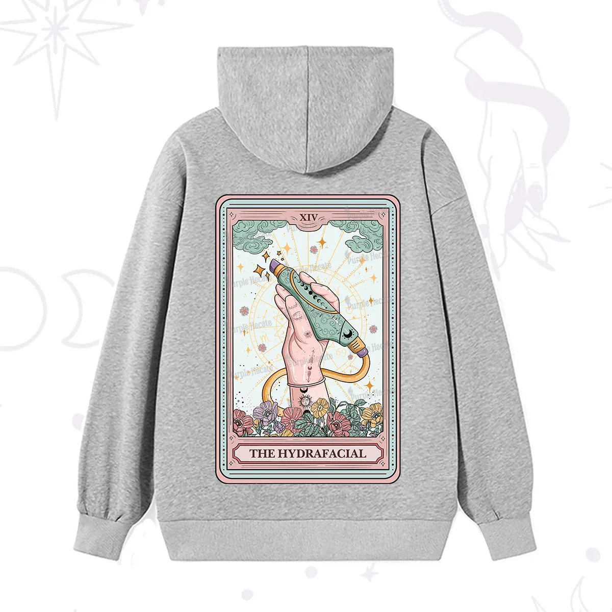 Purplehecate The Hydrafacial Tarot Hoodie
